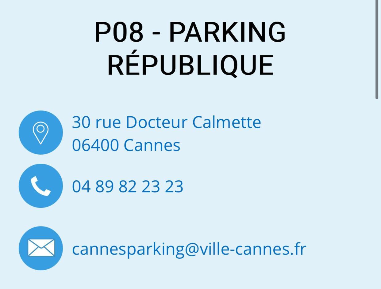 Calmette Appartement Cannes Buitenkant foto